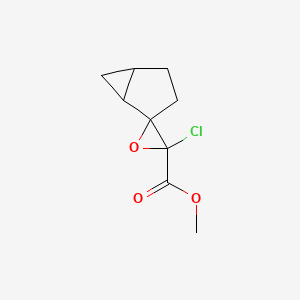 Methyl 3'-chlorospiro[bicyclo[3.1.0]hexane-2,2'-oxirane]-3'-carboxylate