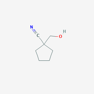 molecular formula C7H11NO B1525603 1-(羟甲基)环戊烷甲腈 CAS No. 911060-82-7