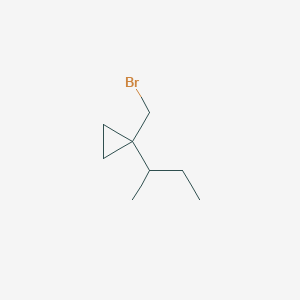 1-(Bromomethyl)-1-(butan-2-yl)cyclopropane