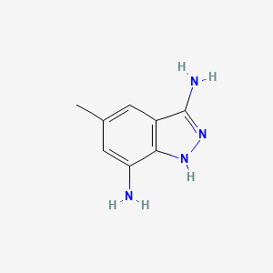 5-Methyl-1H-indazole-3,7-diamine