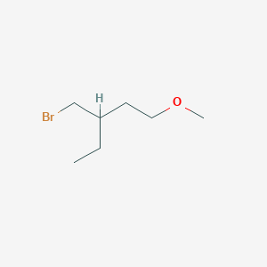 3-(Bromomethyl)-1-methoxypentane