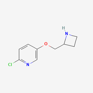 5-[(Azetidin-2-yl)methoxy]-2-chloropyridine