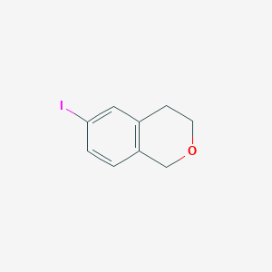 3,4-Dihydro-6-iodo-1H-2-benzopyran