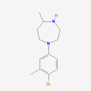 1-(4-Bromo-3-methylphenyl)-5-methyl-1,4-diazepane