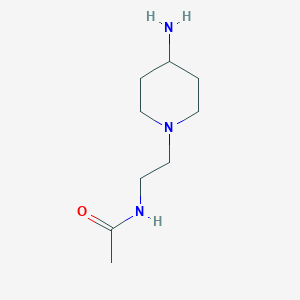 Acetamide, N-[2-(4-amino-1-piperidinyl)ethyl]-