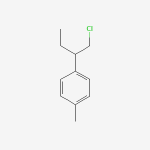 1-(1-Chlorobutan-2-yl)-4-methylbenzene