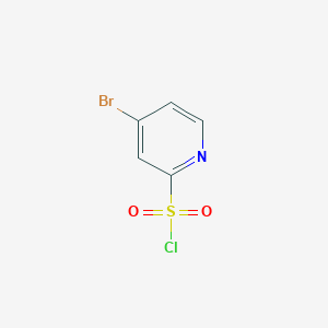 molecular formula C5H3BrClNO2S B1525640 4-溴吡啶-2-磺酰氯 CAS No. 1060808-87-8