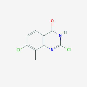 2,7-Dichloro-8-methylquinazolin-4-ol