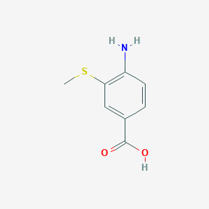 4-Amino-3-(methylsulfanyl)benzoic acid