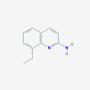 2-Quinolinamine, 8-ethyl-