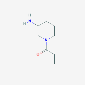 1-(3-Aminopiperidin-1-yl)propan-1-one