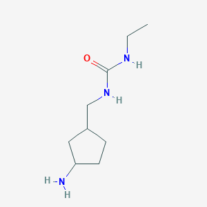 1-[(3-Aminocyclopentyl)methyl]-3-ethylurea