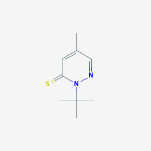 2-tert-Butyl-5-methyl-2,3-dihydropyridazine-3-thione