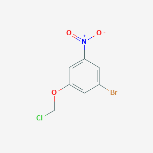 1-Bromo-3-(chloromethoxy)-5-nitrobenzene