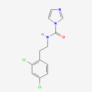 N-[2-(2,4-dichlorophenyl)ethyl]-1H-imidazole-1-carboxamide