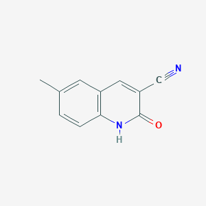 6-Methyl-2-oxo-1,2-dihydro-quinoline-3-carbonitrile