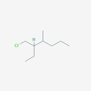 3-(Chloromethyl)-4-methylheptane