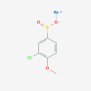 Sodium 3-chloro-4-methoxybenzenesulfinate