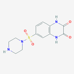 6-(Piperazine-1-sulfonyl)-1,2,3,4-tetrahydroquinoxaline-2,3-dione