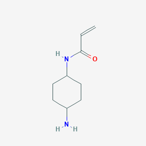 molecular formula C9H16N2O B15256897 N-(4-aminocyclohexyl)prop-2-enamide 