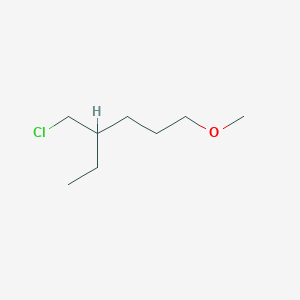 4-(Chloromethyl)-1-methoxyhexane