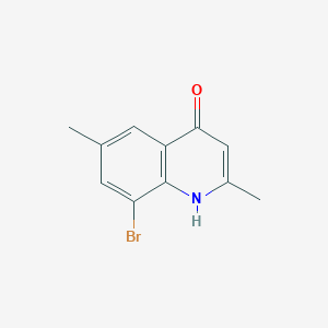 8-Bromo-2,6-dimethyl-4-hydroxyquinoline