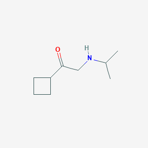 1-Cyclobutyl-2-[(propan-2-yl)amino]ethan-1-one