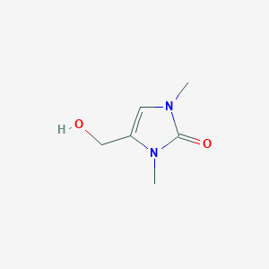 4-(Hydroxymethyl)-1,3-dimethyl-2,3-dihydro-1H-imidazol-2-one