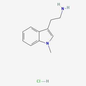 molecular formula C11H15ClN2 B1525722 2-(1-甲基-1H-吲哚-3-基)乙胺盐酸盐 CAS No. 2826-96-2