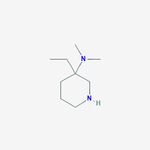 3-Ethyl-N,N-dimethylpiperidin-3-amine