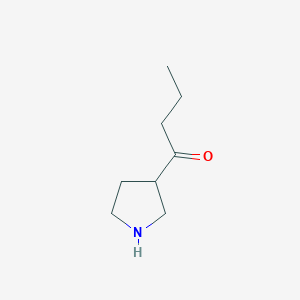 1-(Pyrrolidin-3-YL)butan-1-one