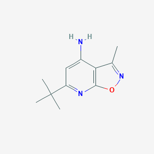 6-tert-Butyl-3-methyl-[1,2]oxazolo[5,4-b]pyridin-4-amine