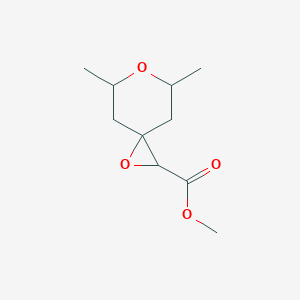 Methyl 5,7-dimethyl-1,6-dioxaspiro[2.5]octane-2-carboxylate