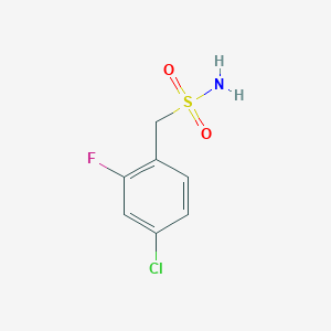 1-(4-Chloro-2-fluorophenyl)methanesulfonamide