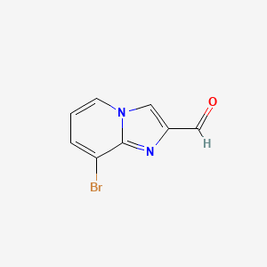 molecular formula C8H5BrN2O B1525745 8-Bromoimidazo[1,2-a]pyridine-2-carbaldehyde CAS No. 1194375-12-6