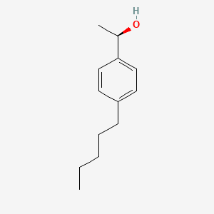 (1R)-1-(4-Pentylphenyl)ethan-1-ol