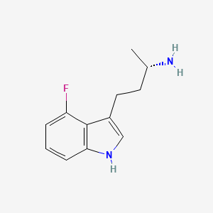 (2S)-4-(4-Fluoro-1H-indol-3-yl)butan-2-amine