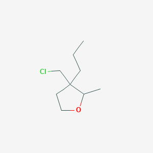 3-(Chloromethyl)-2-methyl-3-propyloxolane