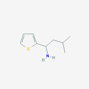 3-Methyl-1-(thiophen-2-yl)butan-1-amine