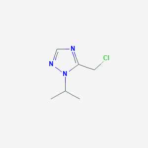 5-(chloromethyl)-1-(propan-2-yl)-1H-1,2,4-triazole