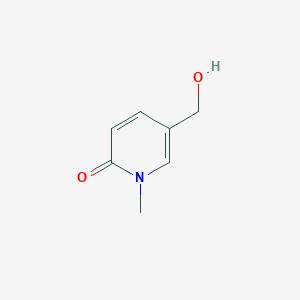 molecular formula C7H9NO2 B1525758 5-(羟甲基)-1-甲基吡啶-2(1H)-酮 CAS No. 27330-18-3