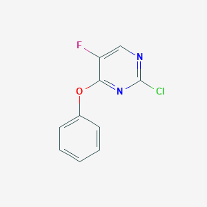 2-Chloro-5-fluoro-4-phenoxypyrimidine