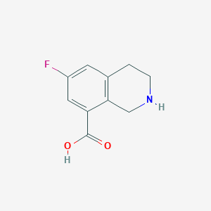 6-Fluoro-1,2,3,4-tetrahydroisoquinoline-8-carboxylic acid