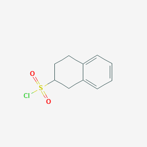 molecular formula C10H11ClO2S B1525776 1,2,3,4-Tetrahydronaphthalene-2-sulfonyl chloride CAS No. 102653-21-4