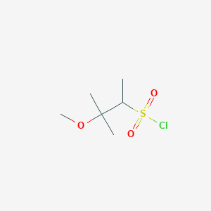 3-Methoxy-3-methylbutane-2-sulfonyl chloride