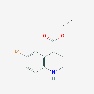 Ethyl 6-bromo-1,2,3,4-tetrahydroquinoline-4-carboxylate