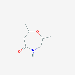 2,7-Dimethyl-1,4-oxazepan-5-one