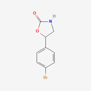 B1525803 5-(4-Bromophenyl)-1,3-oxazolidin-2-one CAS No. 943910-35-8