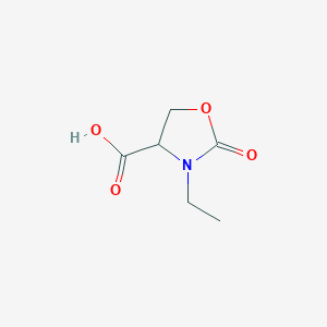 3-Ethyl-2-oxo-1,3-oxazolidine-4-carboxylic acid