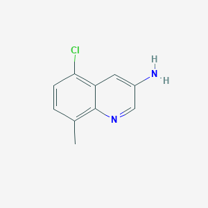 5-Chloro-8-methylquinolin-3-amine